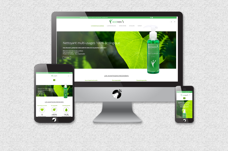 Site e-commerce Ecovens